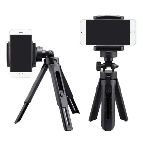Mini Tripé de Mesa para Câmera de Celular - R$ 29,99