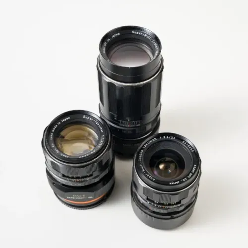 Kit Lentes Vintage