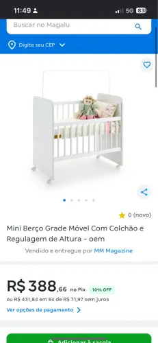 Mini Berço