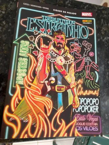 Doutor Estranho: Cidade do Pecado Vol. 2 HQ Marvel Panini Comics Capa Brochura