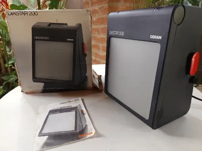 Visualizador De Slides Vintage Osram Diastar 200 (No Estado / Ler)
