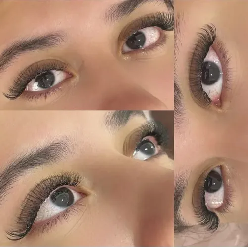Cílios tufinho design com Henna