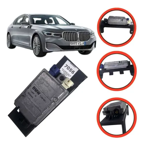 Módulo Central Usb Interface Bmw 535I 550I Gt 2010 2011 2012 Preto