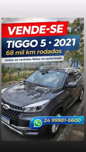 Chery Tiggo 5X T 1.5 16V Turbo Flex Aut. 2021