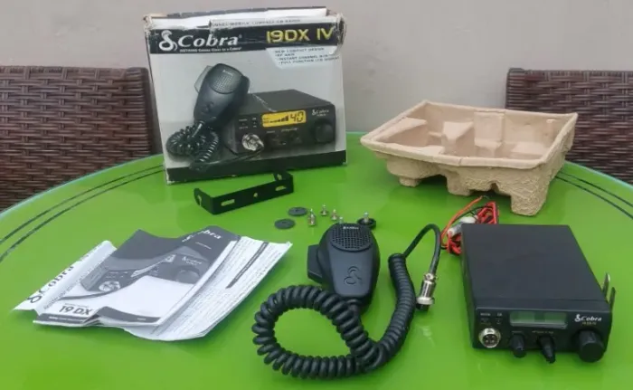 Radio Px Cobra 19dx Iv Com 40 Canais Não foi testado compro lotes eletros