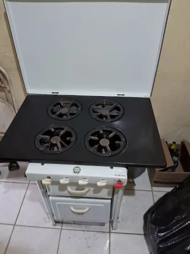 Fogão antigo com 2 fornos raridade