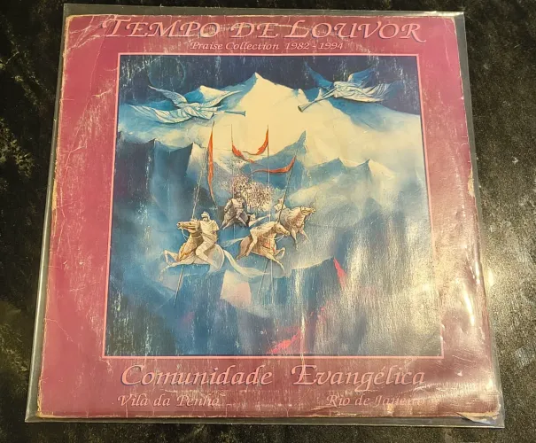 LP Vinil Comunidade Evangélica Vila da Penha Tempo de Louvor 