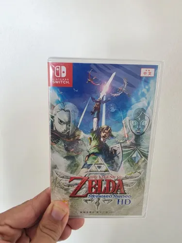 Zelda Skyward Sword HD lacrado <br><br>R$380
