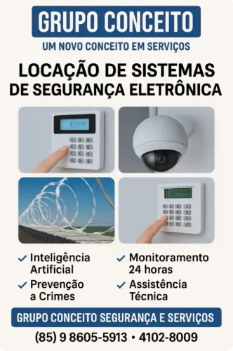 LOCAÇÃO DE SISTEMA DE SEGURANÇA ELETRÔNICA E VENDA