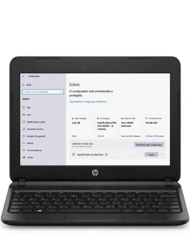 VENDO HP Mini 1104 - Super Leve e Econômico - Pronto pra Uso