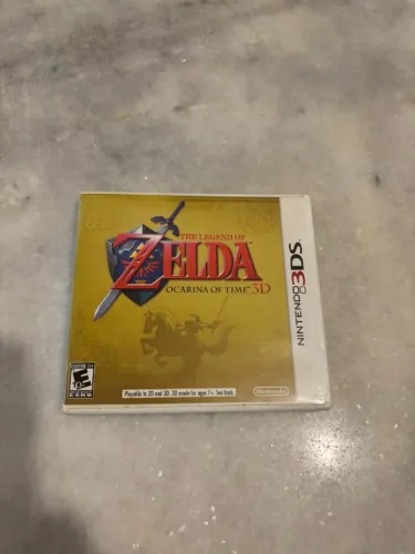 Jogo Zelda Ocarina of Time Nintendo 3ds