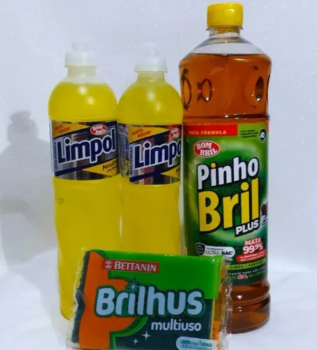 Kit Limpeza básica para sua casa, escritório ou onde mais desejar 