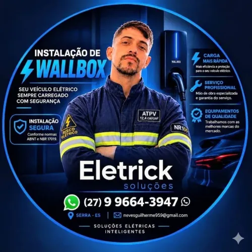 Instalação de wallbox e elétrica em geral 
