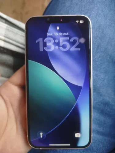 iPhone 13 128 gb face id ok sem detalhes de uso bateria 83%