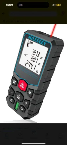 Trena Lazer Digital De Alta Precisão Profissional