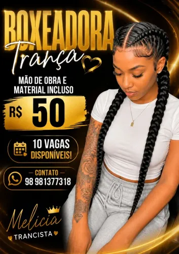 Trança boxeadora
