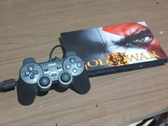 Playstation 2 com 30 jogos