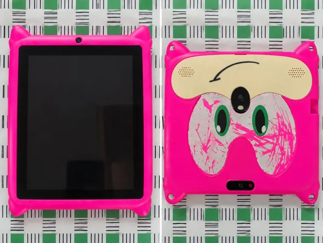 Tablet Infantil Android Sonic 64gb 7 Rosa WI-FI Educativo com câmera
