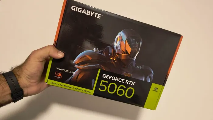 Placa de Vídeo Gigabyte GeForce RTX 5060 8GB Windforce Max OC GDDR7