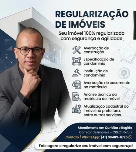Regularização de Imóveis ? Escritura, Averbação, Matricula | Curitiba e Região