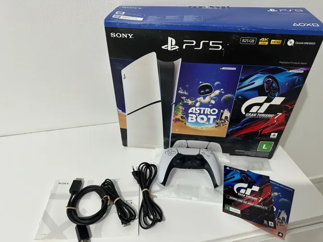 Ps5 slim digital NOVO