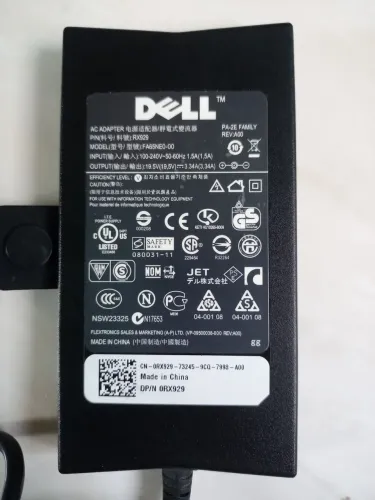 Fonte Notebook Dell 65W