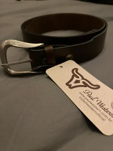 Cinto Paul Western_couro legítimo 