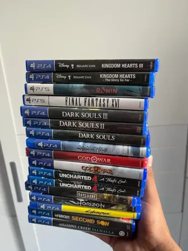 fc 26, red dead 2, gta 5, pes 21 e muito mais para ps4, ps5, xbox one e xbox series
