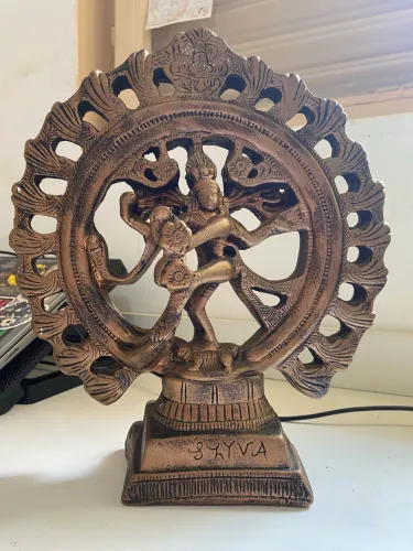 Shiva Nataraja Estatueta Imagem 28cm decoração