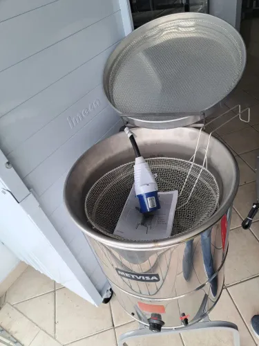 Ac fritadeira Industrial 20 litros alta produção Metvisa 