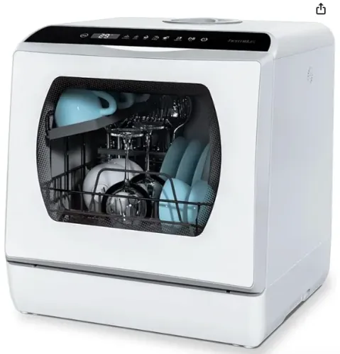 Lava-louças de Bancada 5L - Importada, Compacta, Sem Instalação