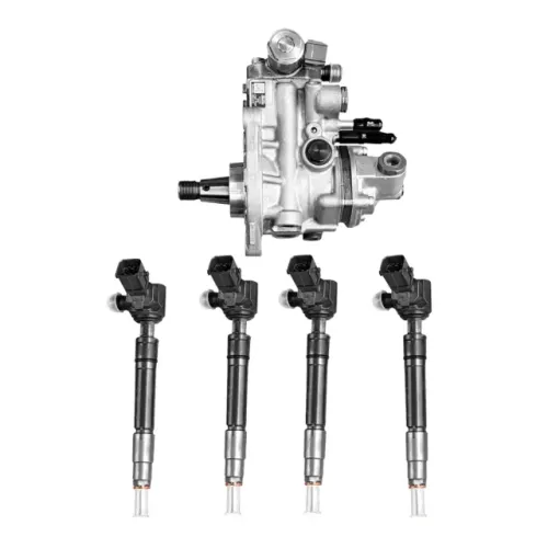 Kit Bicos Injetores + Bomba Alta Hilux 2.8 2016 A 2023 Laudados 22100-0E010 e 23670-110030