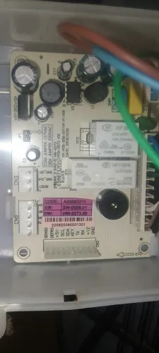 Placa de geladeira