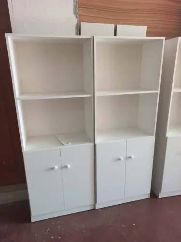 Armário MDF Vertical Multiuso Branco