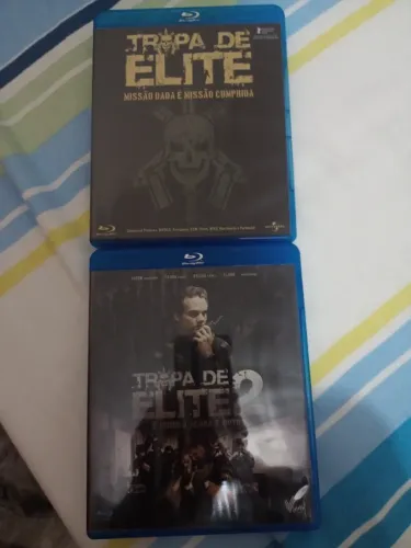 Blu-ray Tropa de Elite 1 e 2