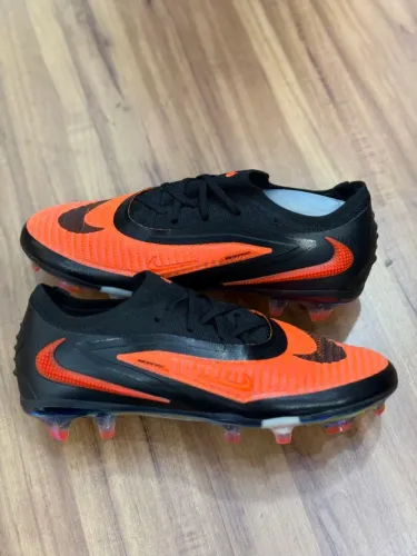 Chuteira Campo Nike Phantom 6 Elite Low FG "Preto/Laranja Nova Importada Tamanho 37 e 38 