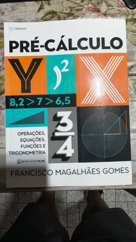 Livro Pré-Cálculo - Francisco Magalhães Gomes, 1ed.