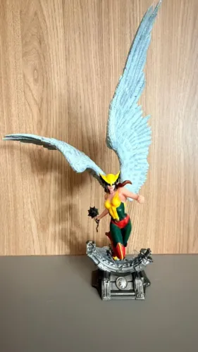 Hawkgirl Deluxe Iron Studios Art Scale 1/10 DC Comics - Impecável com Caixa