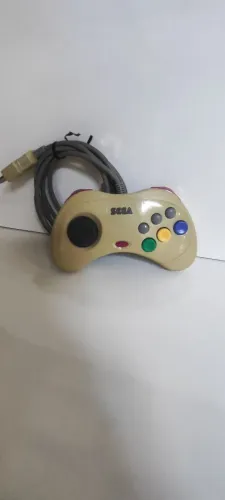 Controle Sega Saturno Branco. LEIA A DESCRIÇÃO