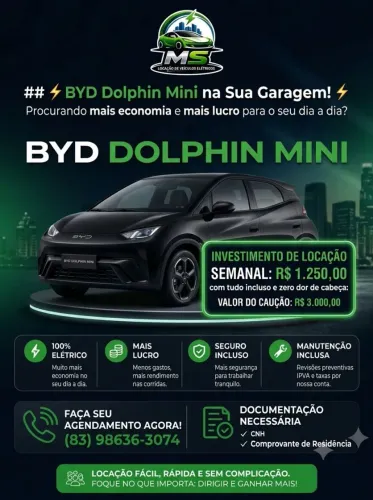 BYD Dolphin EV (Elétrico) 2026
