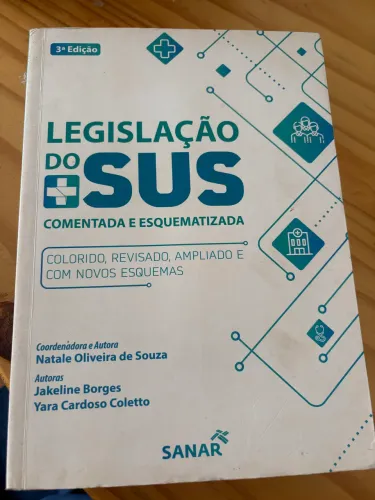 Livro Legislação do SUS da Sanar
