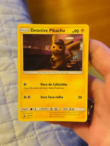 Pokémon TCG - DETETIVE PIKACHU (SM190) PROMO