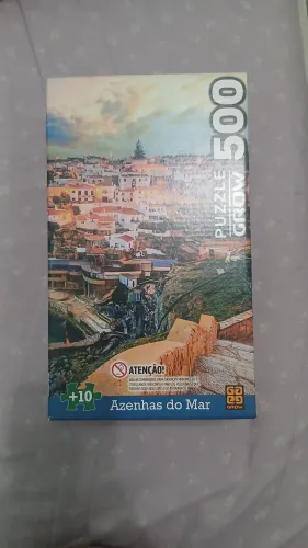 Quebra cabeça Puzzle Glow 500 peças - Azenhas do Mar
