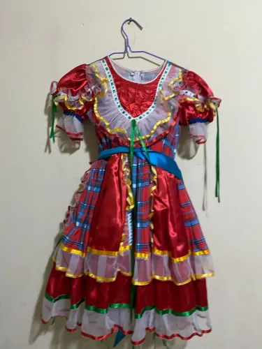 Vestido junino infantil