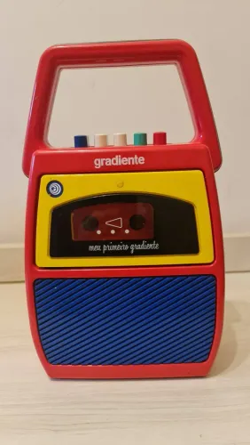 Meu Primeiro Gradiente Gravador K7 Vintage - Para Restauro ou Decoração