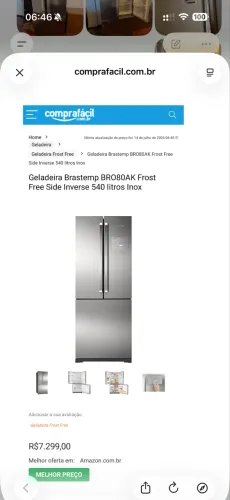 Brastemp Ative! French Door Inverse Inox 220 V