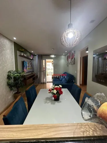 Apartamento com sacada gourmet,, lazer e 2 vagas - Vila Rosalia