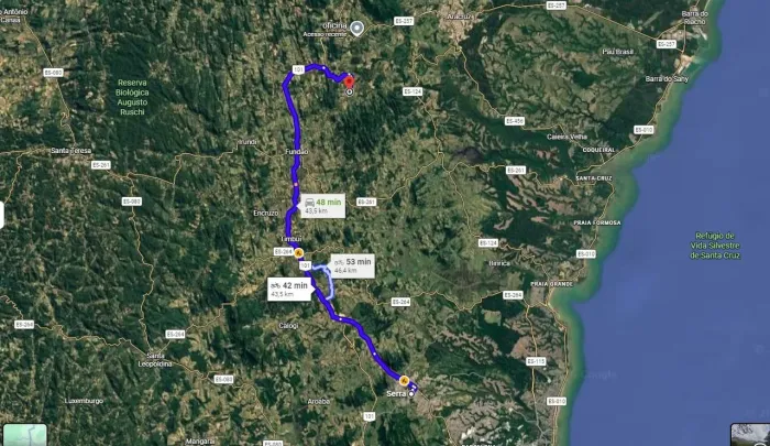 Vendo terreno de 32.000 m2 em Ibiracu.
