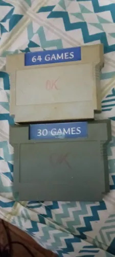 **PraSair** 2 Fitas / Nintendinho NES 8 Bits, 60 Pinos (multijogos)