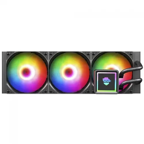 Water Cooler Gamer Ninja Yuki, ARGB, 360mm, Intel-AMD